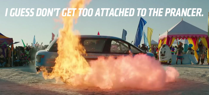 Illustration for article titled The Fake Car In The New National Lampoon'sĀ VacationĀ Movie Is Amazing